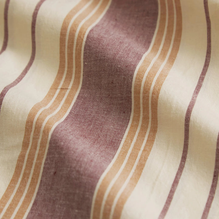 Sage x Clare Brigitte Cotton Pillowcase Set - Mahogany