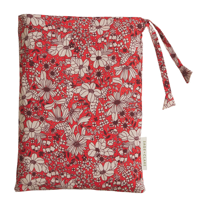 Sage x Clare Evette Cotton Pillowcase Set - Scarlet Standard