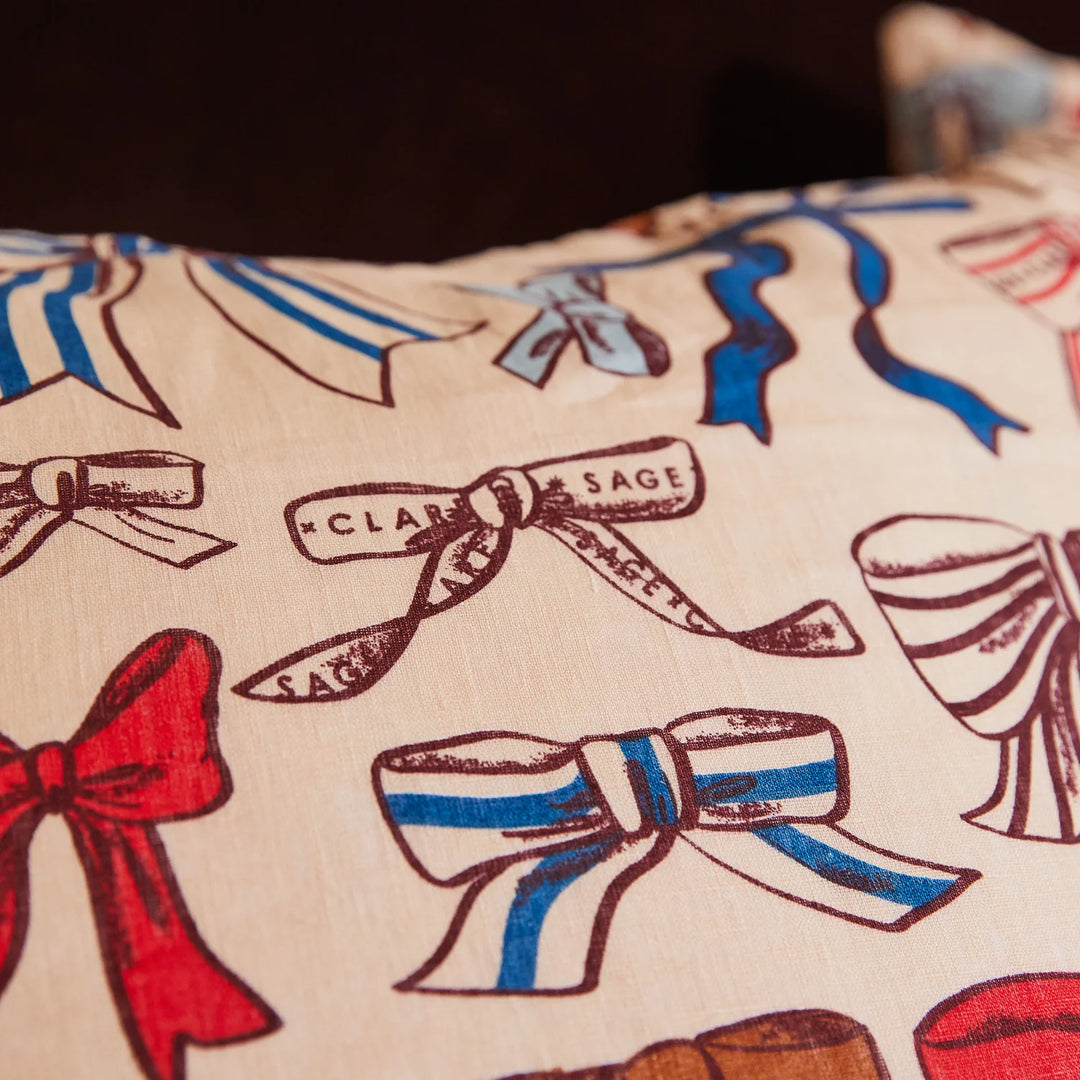Sage x Clare Lottie Linen Pillowcase Set