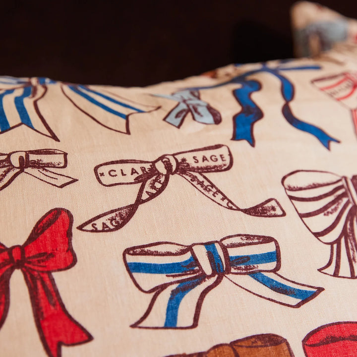 Sage x Clare Lottie Linen Pillowcase Set