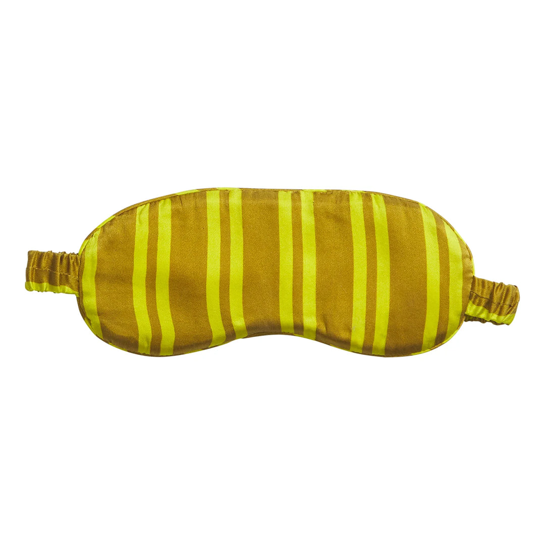 Sage x Clare Taylor Silk Eye Mask - Olive - Eye Pillows