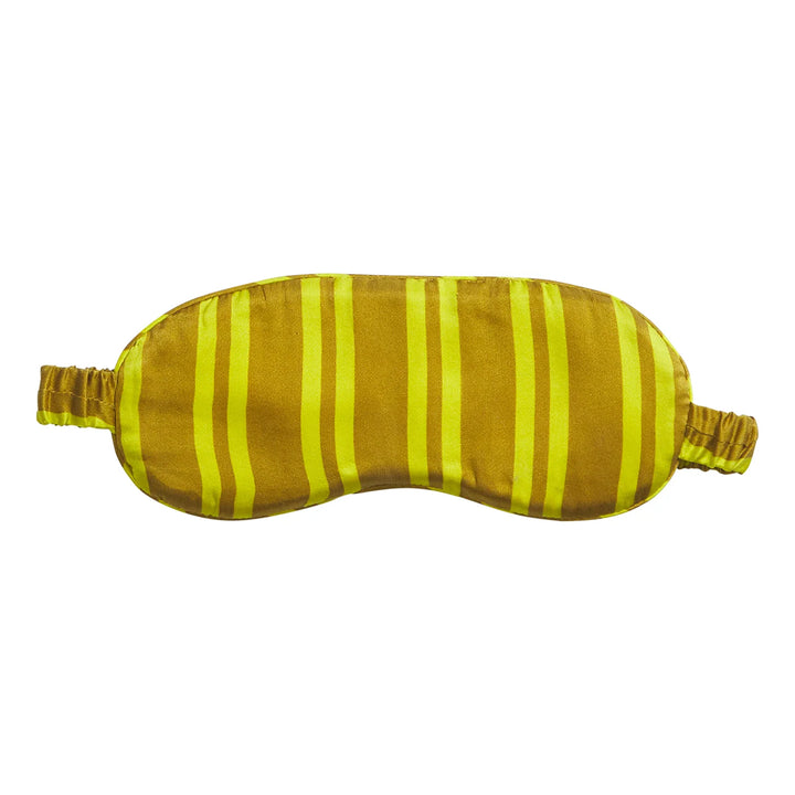 Sage x Clare Taylor Silk Eye Mask - Olive - Eye Pillows