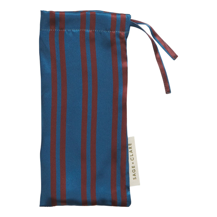 Sage x Clare Taylor Silk Eye Mask - Capri