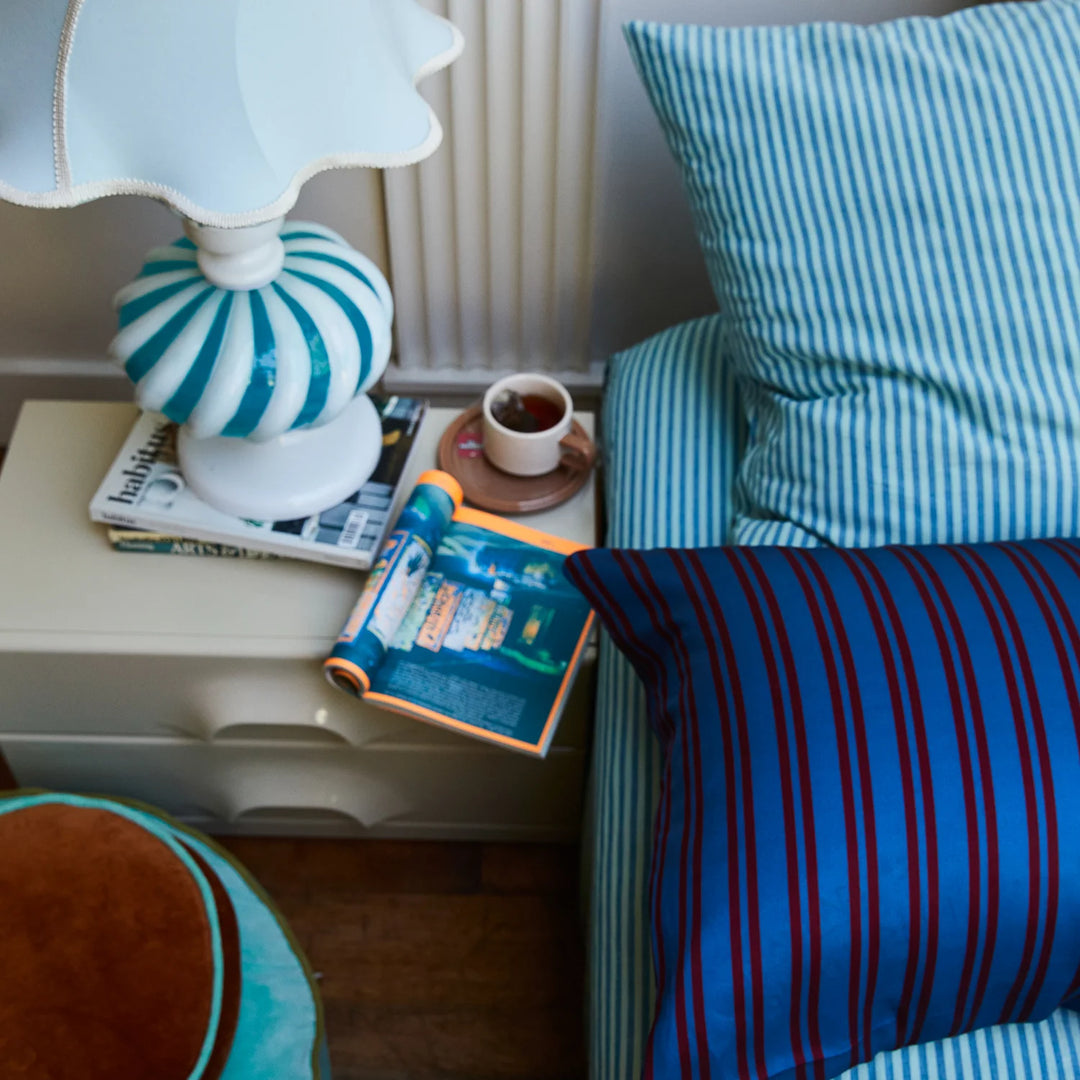 Sage x Clare Taylor Silk Pillowcase - Capri