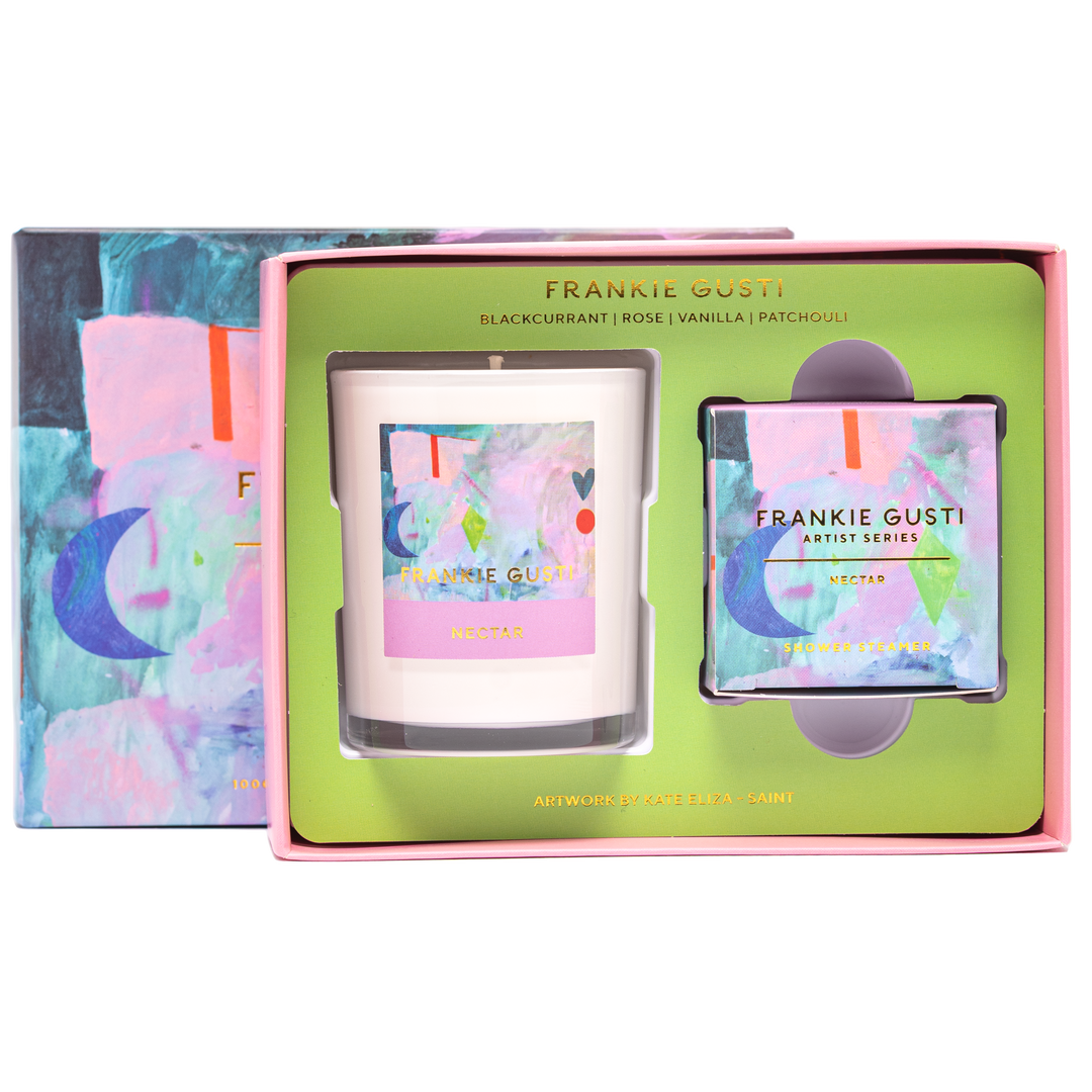 Frankie Gusti Artist Series Candle + Steamer Duo - Nectar