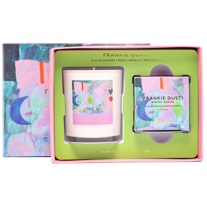 Frankie Gusti Artist Series Candle + Steamer Duo - Nectar