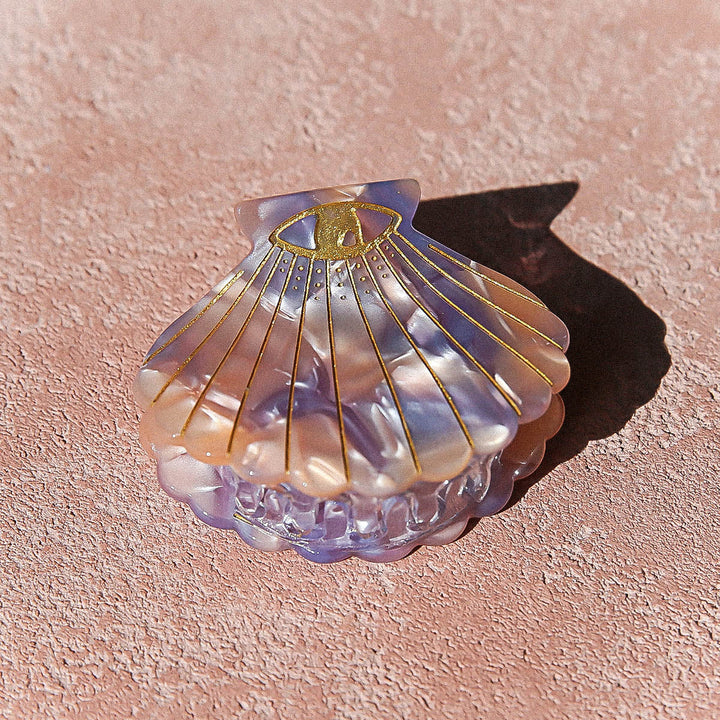 Kingston Pink Shell Pearl Clip