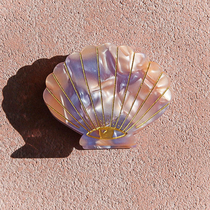 Kingston Pink Shell Pearl Clip