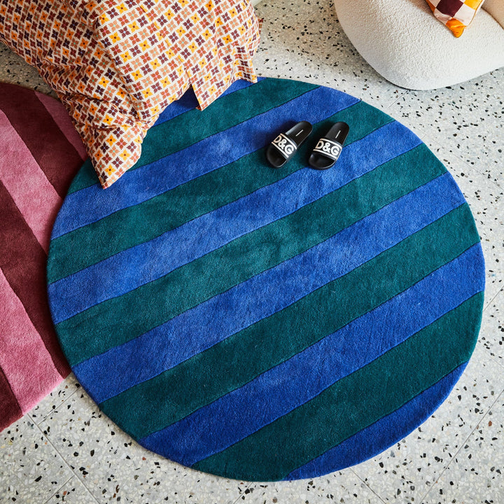 Sage x Clare Blanca Carpet Rug - Peacock