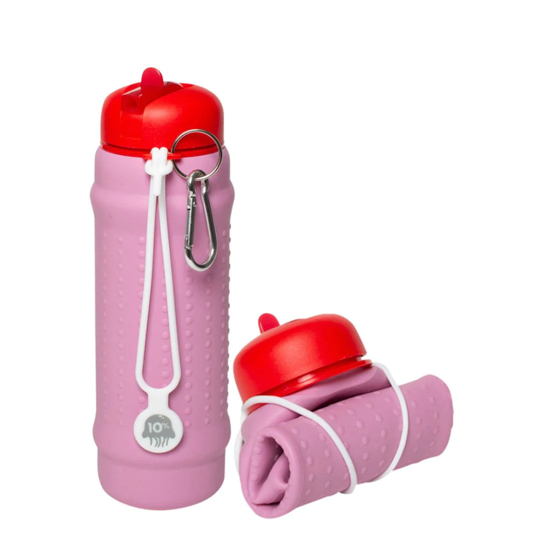Rolla Bottle - PInk Lilac, Red + White