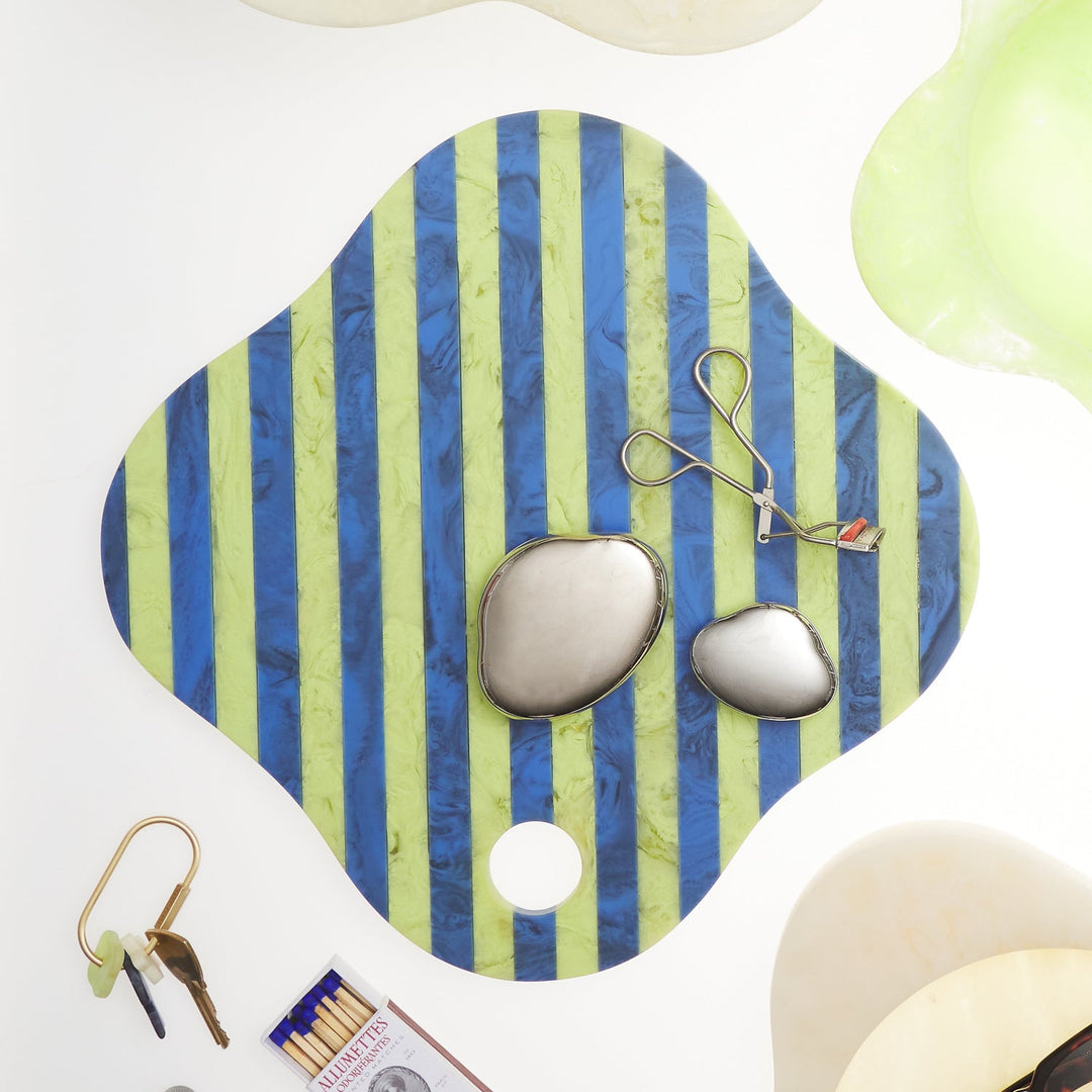 Sage x Clare Theresa Resin Board - Azure