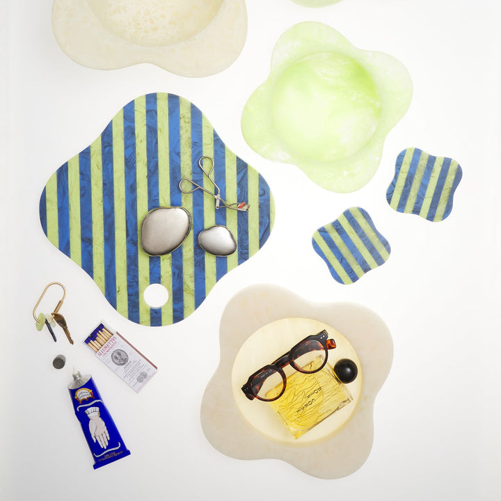 Sage x Clare Theresa Resin Board - Azure