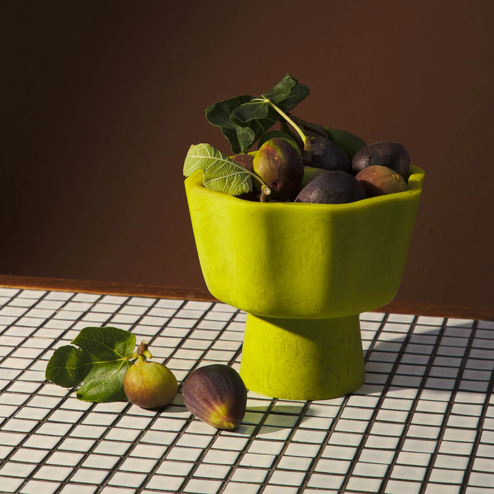 Sage x Clare Joy Pedestal Bowl - Anise