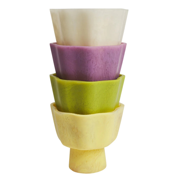 Sage x Clare Joy Pedestal Bowl - Anise