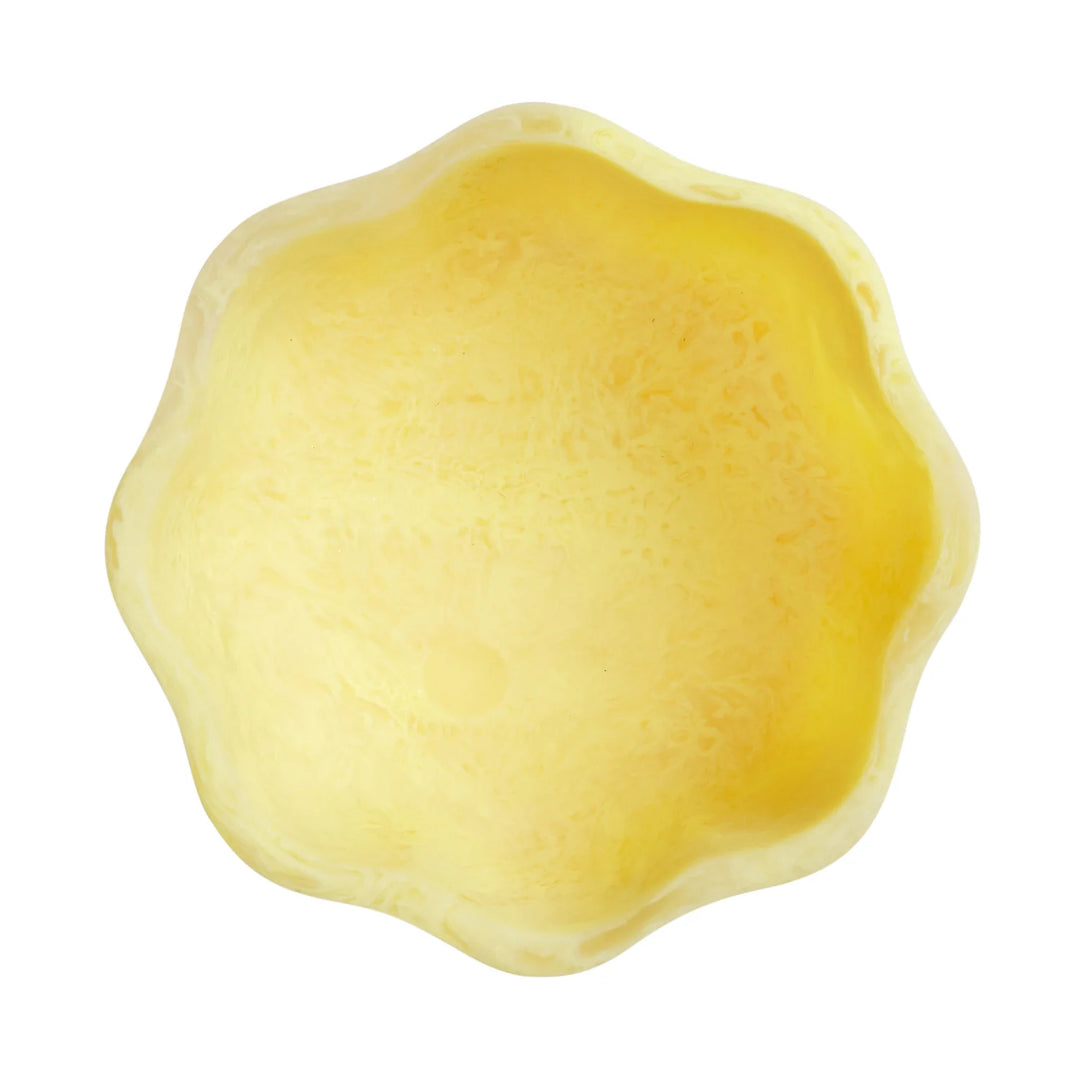 Sage x Clare Joy Pedestal Bowl - Aspen Gold