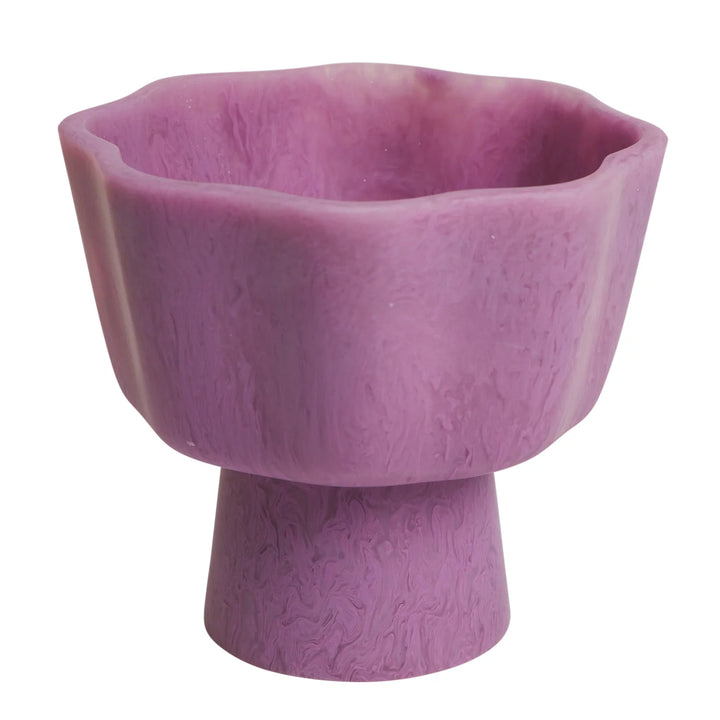 Sage x Clare Joy Pedestal Bowl - Orchid