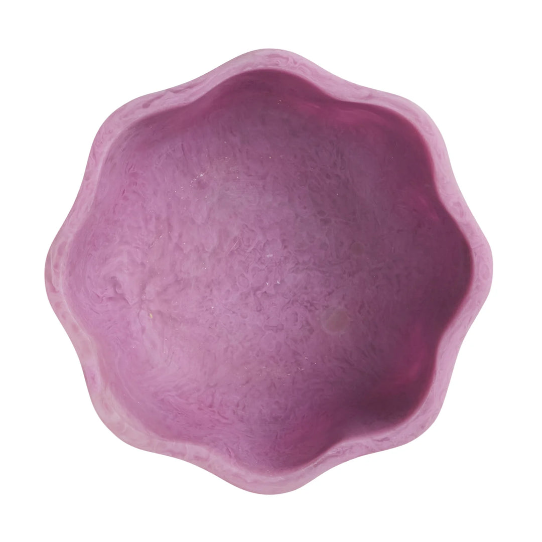 Sage x Clare Joy Pedestal Bowl - Orchid