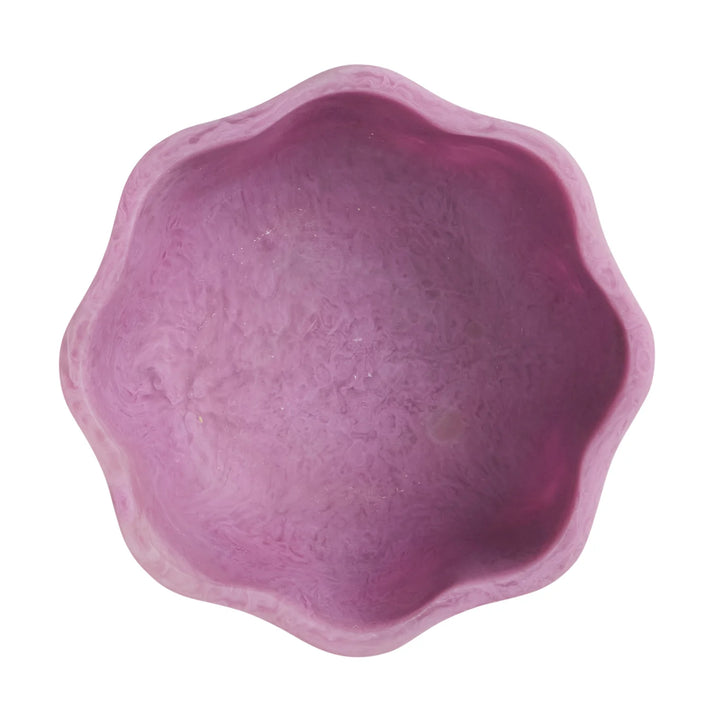 Sage x Clare Joy Pedestal Bowl - Orchid