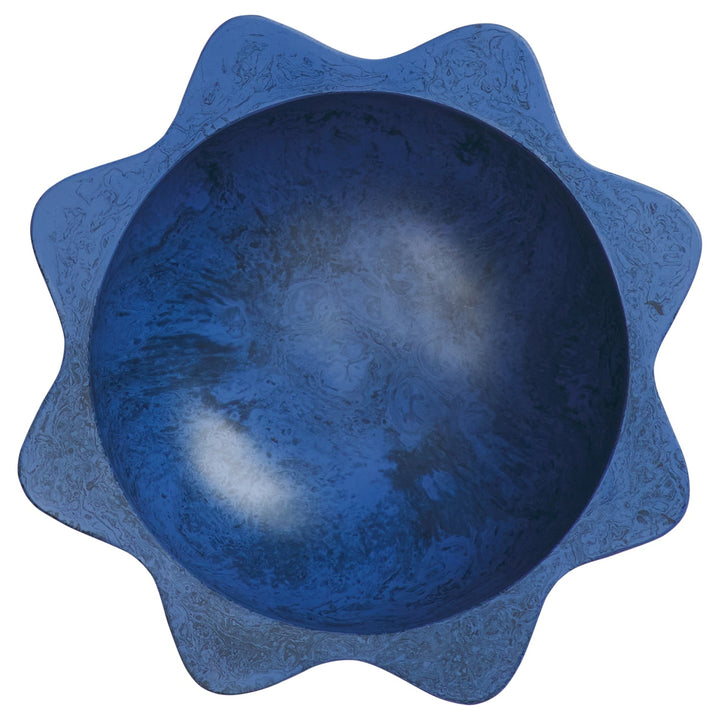 Sage x Clare Sophie Large Resin Bowl - Azure