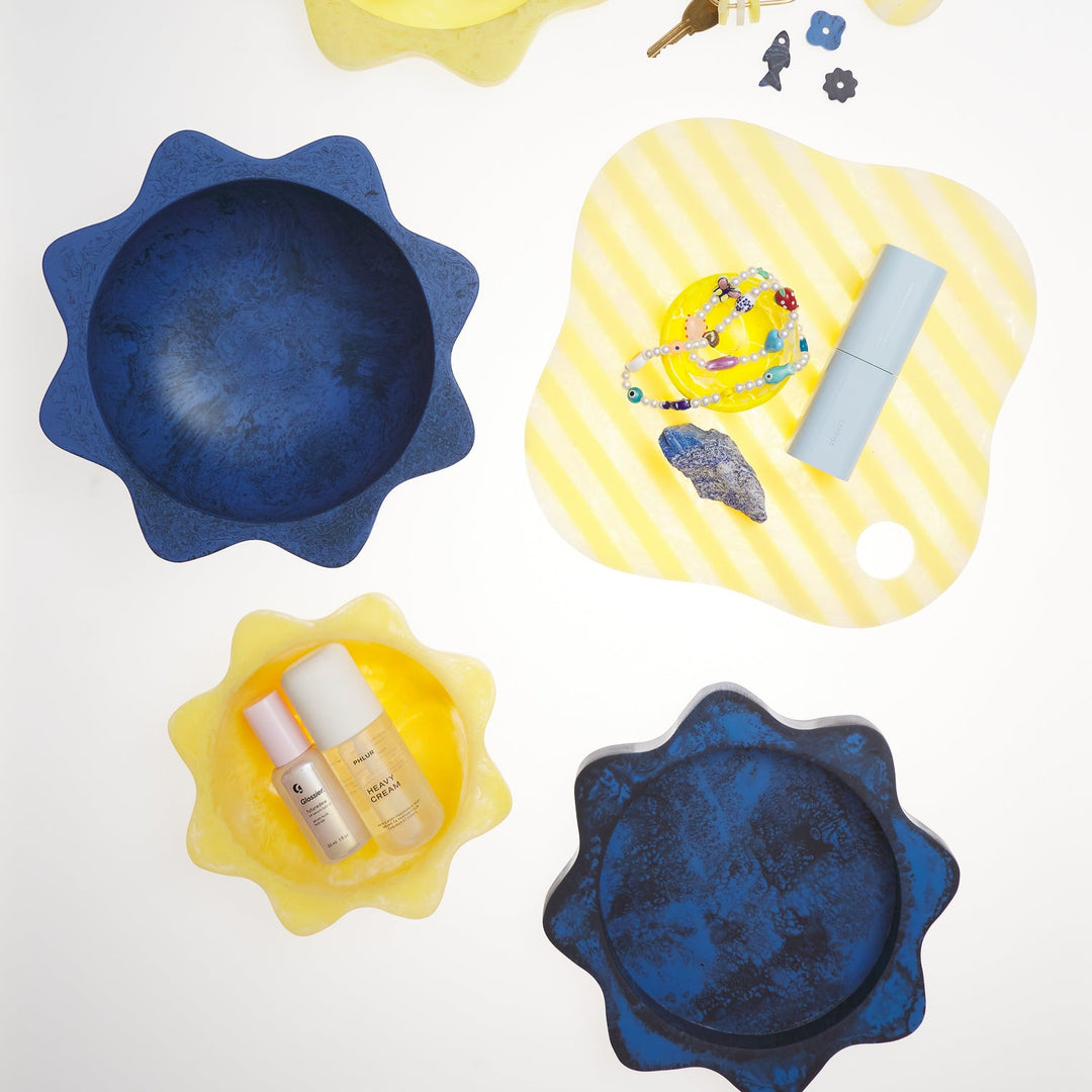 Sage x Clare Sophie Small Resin Bowl - Aspen Gold