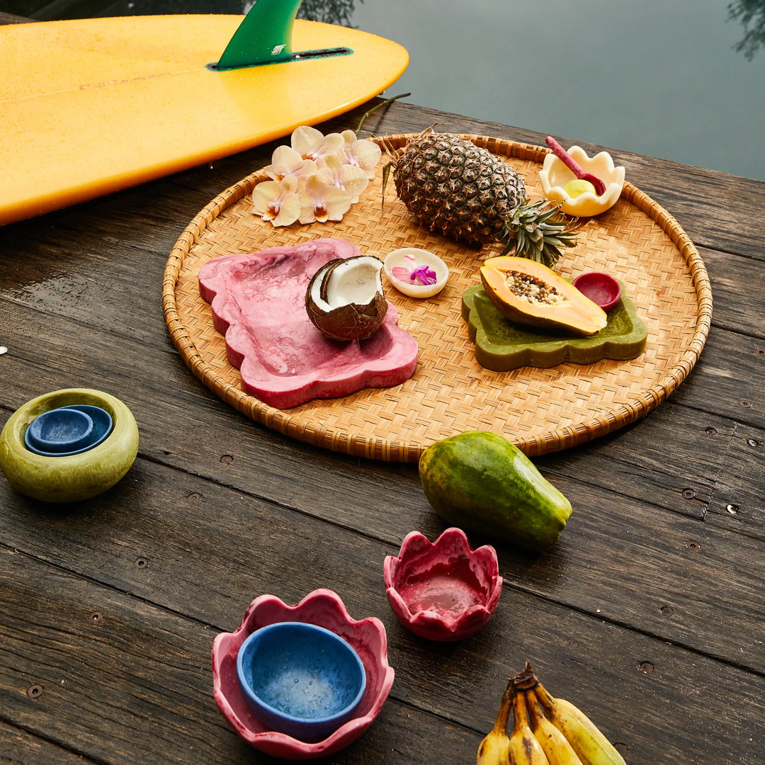 Sage x Clare Marcella Bowl - Crimson