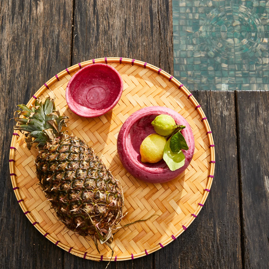 Sage x Clare Valeria Bowl - Crimson