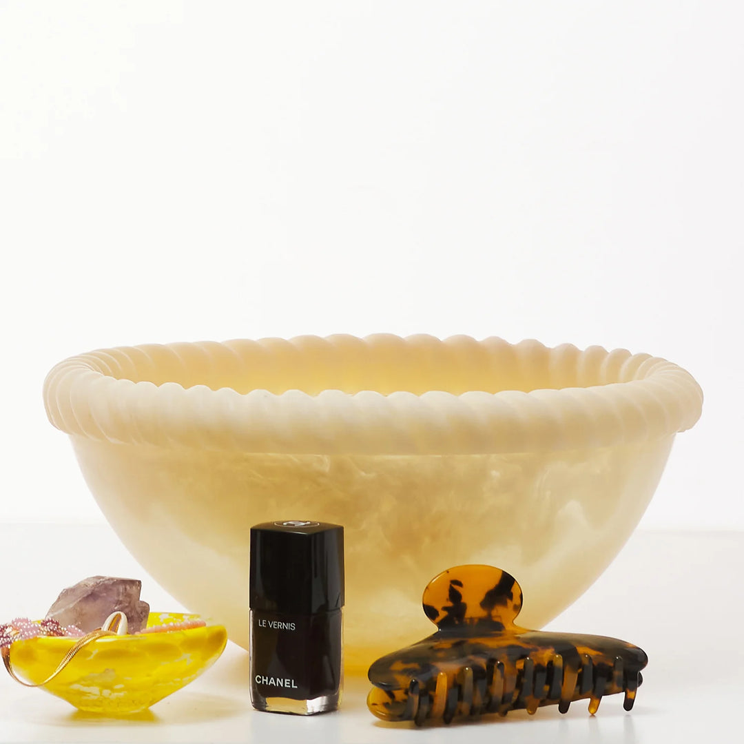 Sage x Clare Lou Salad Bowl - Pearl