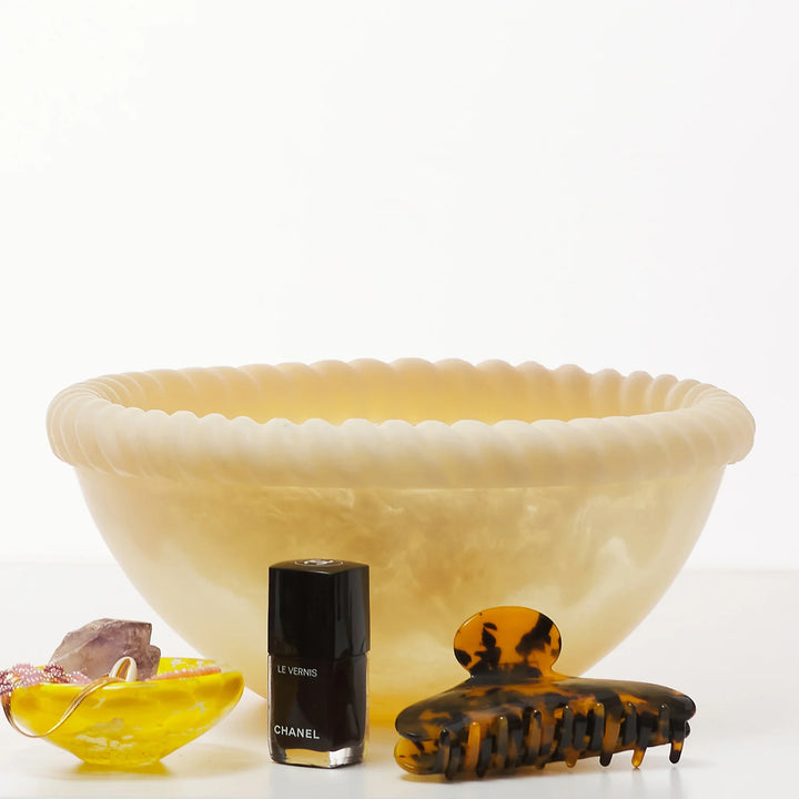 Sage x Clare Lou Salad Bowl - Pearl