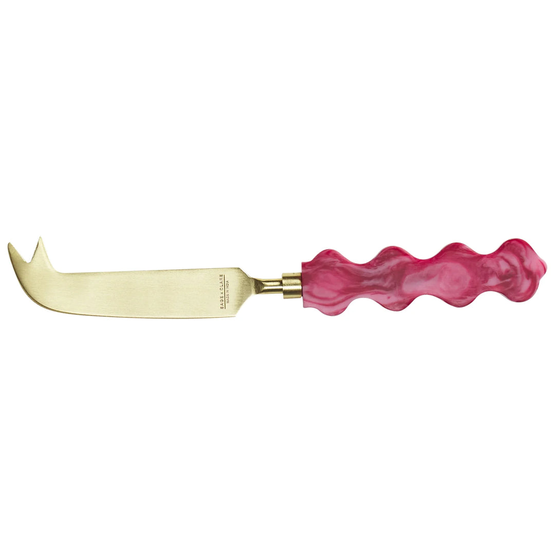 Sage x Clare Coco Cheese Knife - Crimson