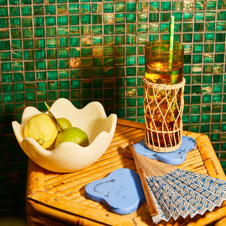 Sage x Clare Malorie Coaster Set of 2 - Azure