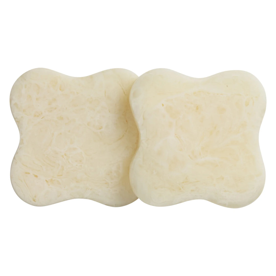 Sage x Clare Malorie Coaster Set of 2 - Pearl
