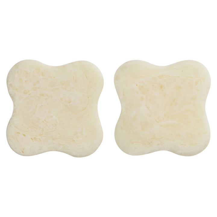 Sage x Clare Malorie Coaster Set of 2 - Pearl