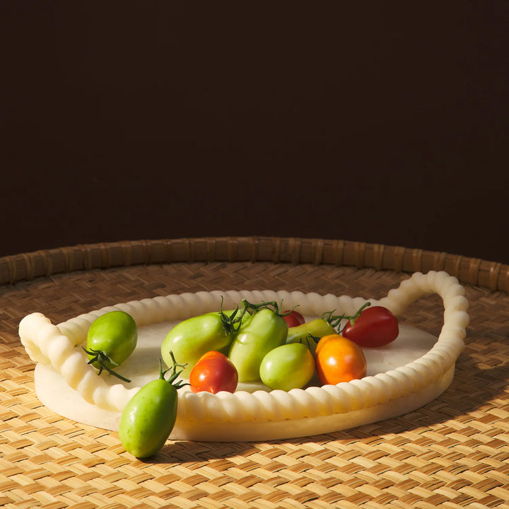 Sage x Clare Carla Platter - Pearl
