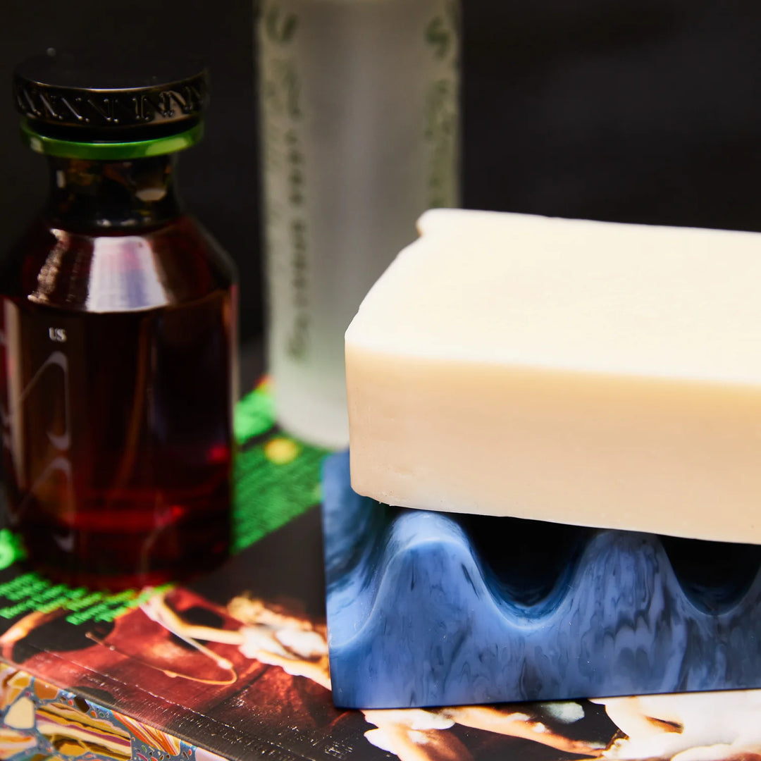 Sage x Clare Denise Soap Dish - Azure