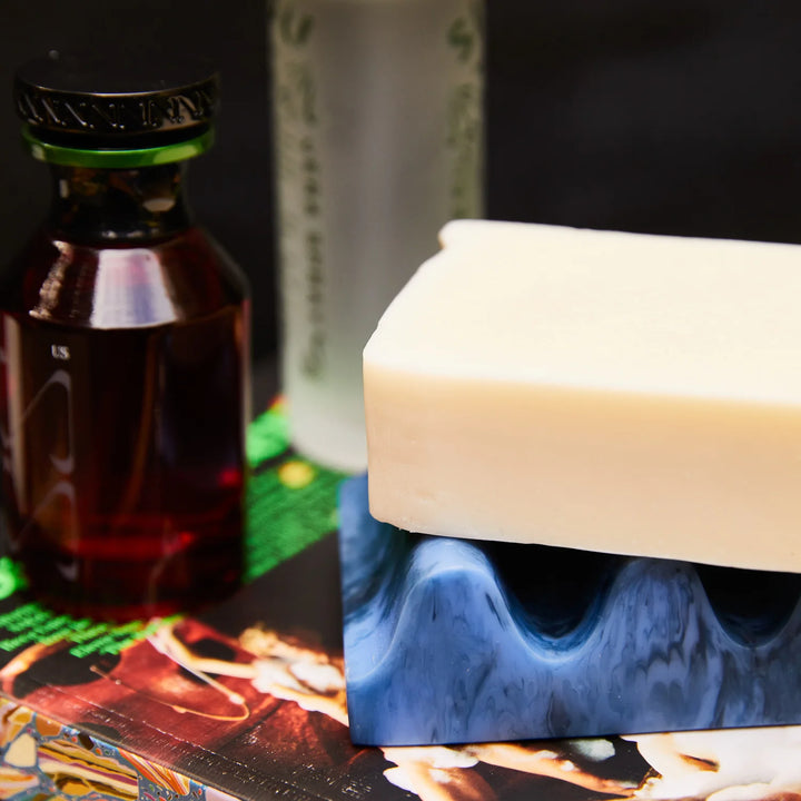 Sage x Clare Denise Soap Dish - Azure