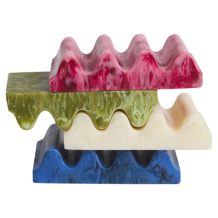 Sage x Clare Denise Soap Dish - Crimson