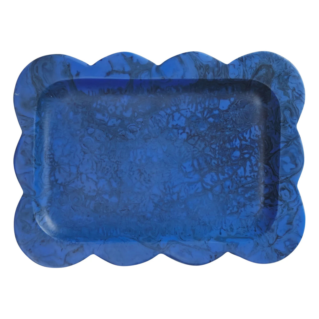 Sage x Clare Lizzie Tray - Azure
