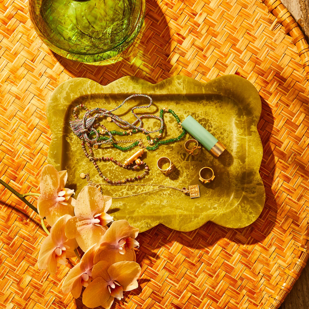 Sage x Clare Lizzie Tray - La Palma