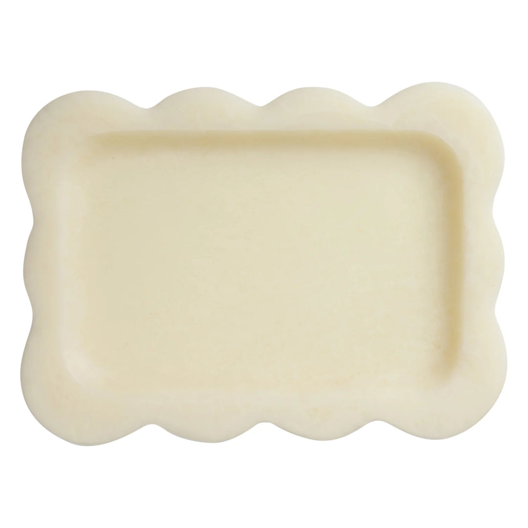 Sage x Clare Lizzie Tray - Pearl