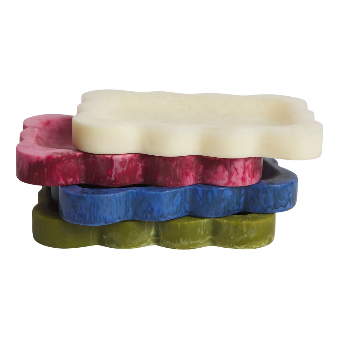 Sage x Clare Beau Small Tray - Crimson