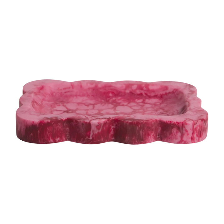Sage x Clare Beau Small Tray - Crimson