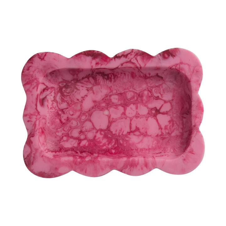 Sage x Clare Beau Small Tray - Crimson