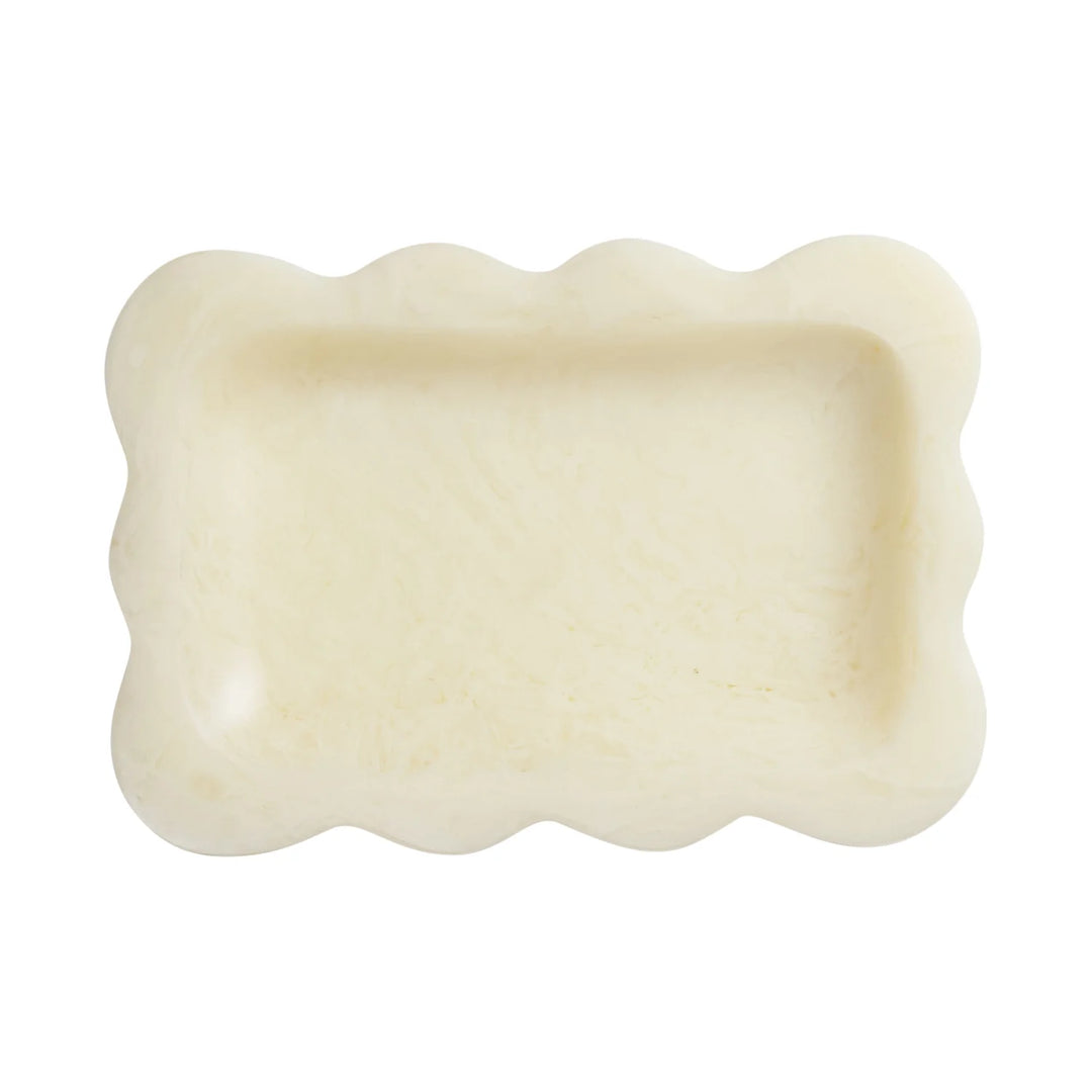 Sage x Clare Beau Small Tray - Pearl