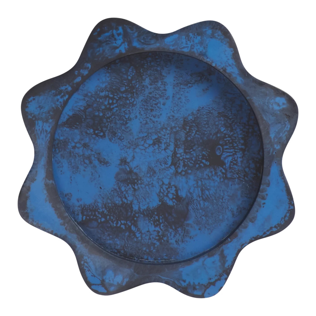 Sage x Clare Sophie Resin Plate - Azure