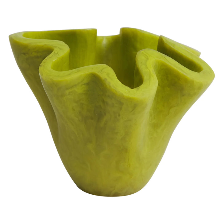 Sage x Clare Leah Vase - Anise