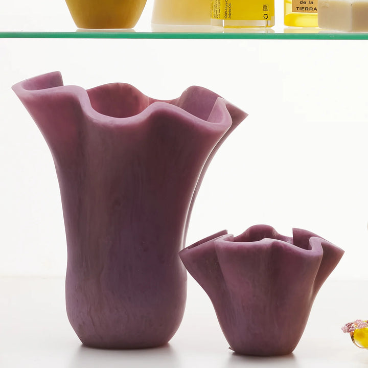 Sage x Clare Leah Vase - Orchid