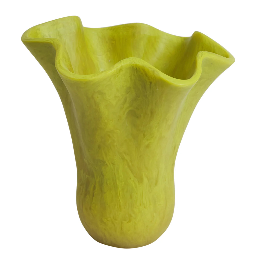 Sage x Clare Violetta Vase - Anise