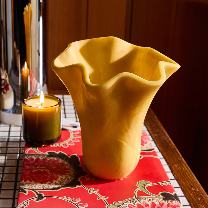 Sage x Clare Violetta Vase - Aspen Gold