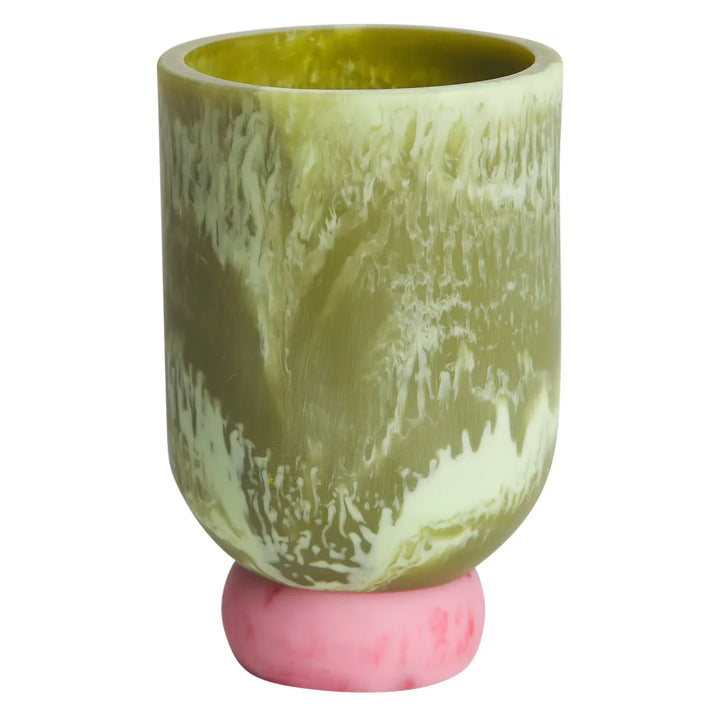 Sage x Clare Dixie Vessel - La Palma-Crimson