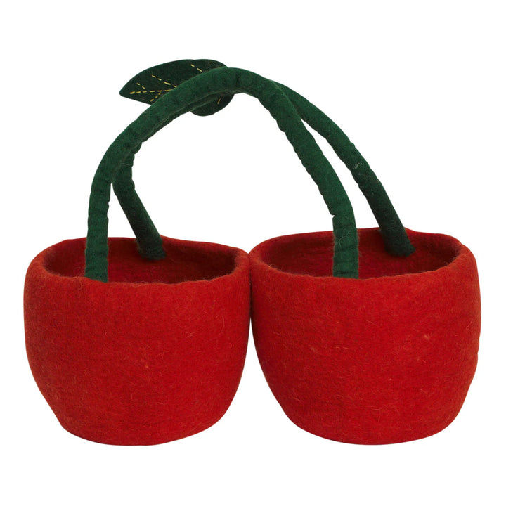 Sage x Clare Rosella Felt Basket